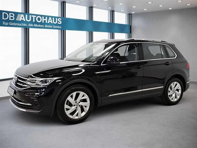 Schwarz Gebraucht 2022 VW Tiguan Elegance SUV | 27.980 € (Superpreis) - Bild 1/4
