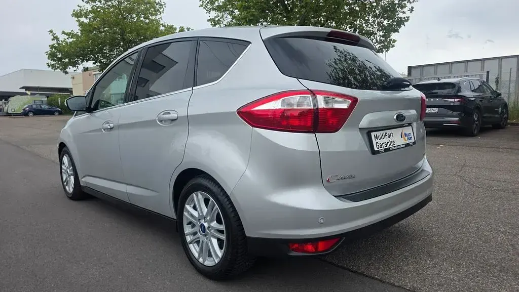Gebraucht Ford C-MAX Titanium 125 PS (91 kW) 2014 Silber Van / Kleinbus