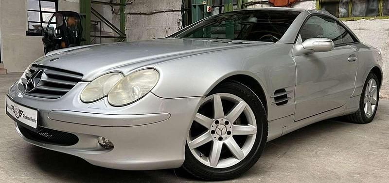 Brillantsilber metalliclack Gebraucht 2005 Mercedes SLR McLaren AMG Cabrio | 13.990 € - Bild 1/4