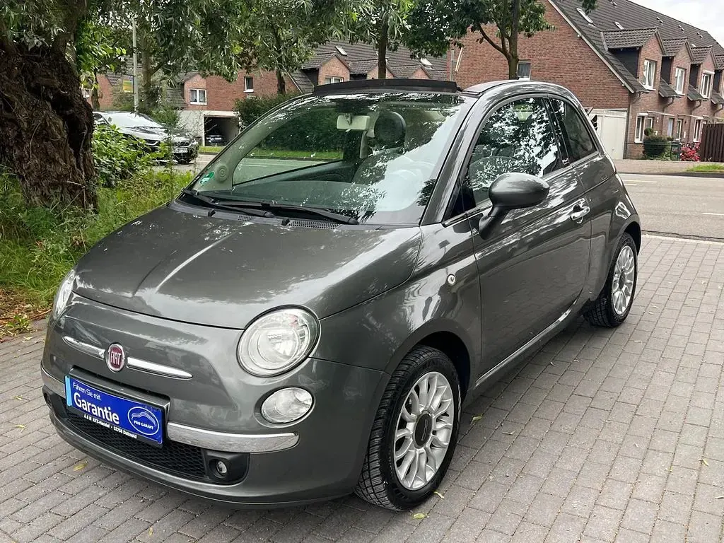 Gebraucht Fiat 500 Lounge 69 PS (50 kW) 2014 Grau Cabrio