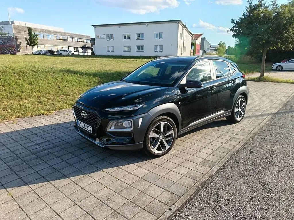 Gebraucht Hyundai Kona Premium 177 PS (130 kW) 2019 Schwarz SUV