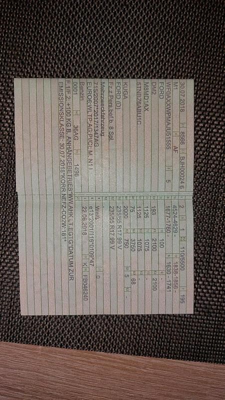 Gebraucht Ford Kuga 150 PS (110 kW) 2018 Weiß SUV