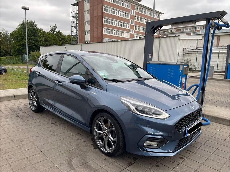 Gebraucht Ford Fiesta ST-Line 101 PS (74 kW) 2019 Blau Kleinwagen
