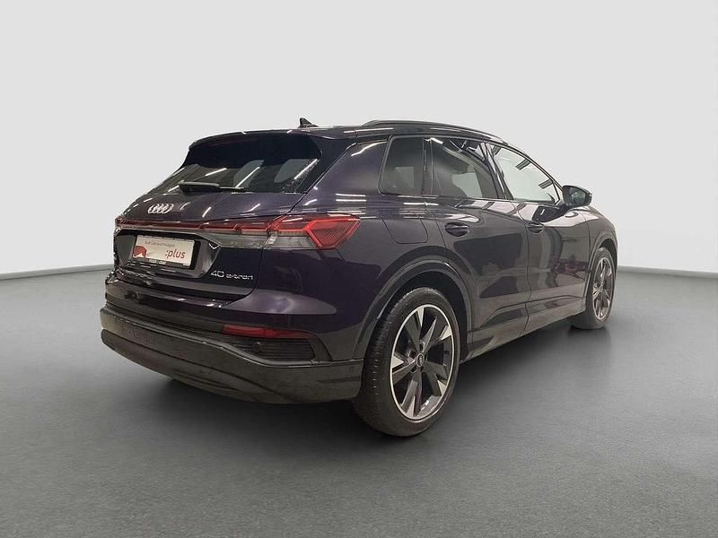 Gebraucht Audi Q4 e-tron Advanced 150 kW (204 PS) 2022 Auroraviolett metallic SUV