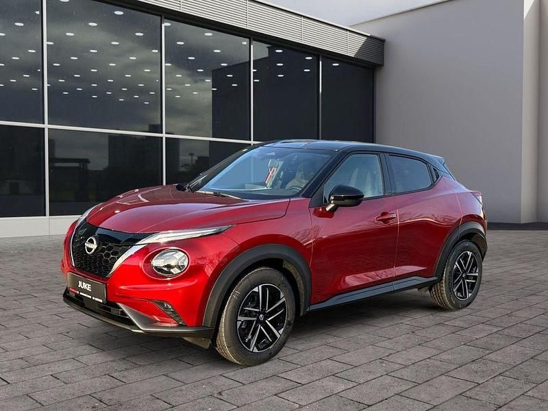 Neu Nissan Juke N-Connecta 141 PS (103 kW) 2025 Reddish orange/black, schwarz SUV
