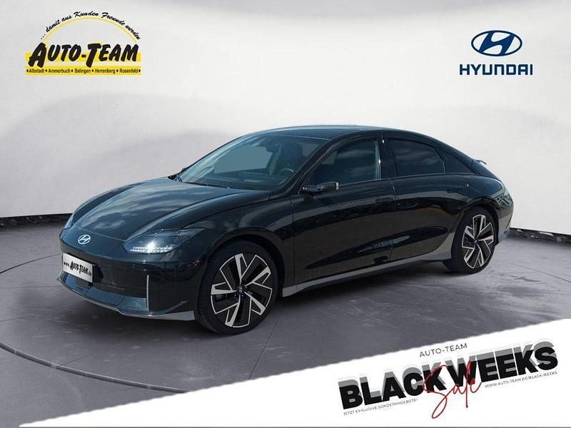 Abyss black Gebraucht 2024 Hyundai Ioniq 6 Limousine | 39.900 € (Fairer Preis) - Bild 1/4