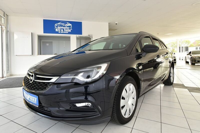 Blau Gebraucht 2018 Opel Astra Business Kombi | 12.980 € (Etwas zu teuer) - Bild 1/4