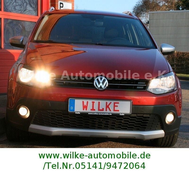 Gebraucht VW Polo Cross 90 PS (66 kW) 2015 Rot Kleinwagen