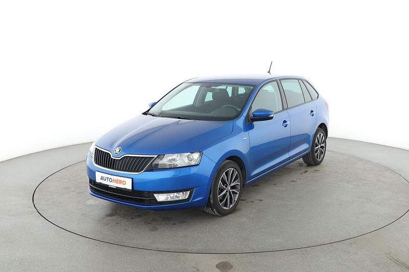 Gebraucht Skoda Rapid Drive 90 PS (66 kW) 2017 Blau Limousine