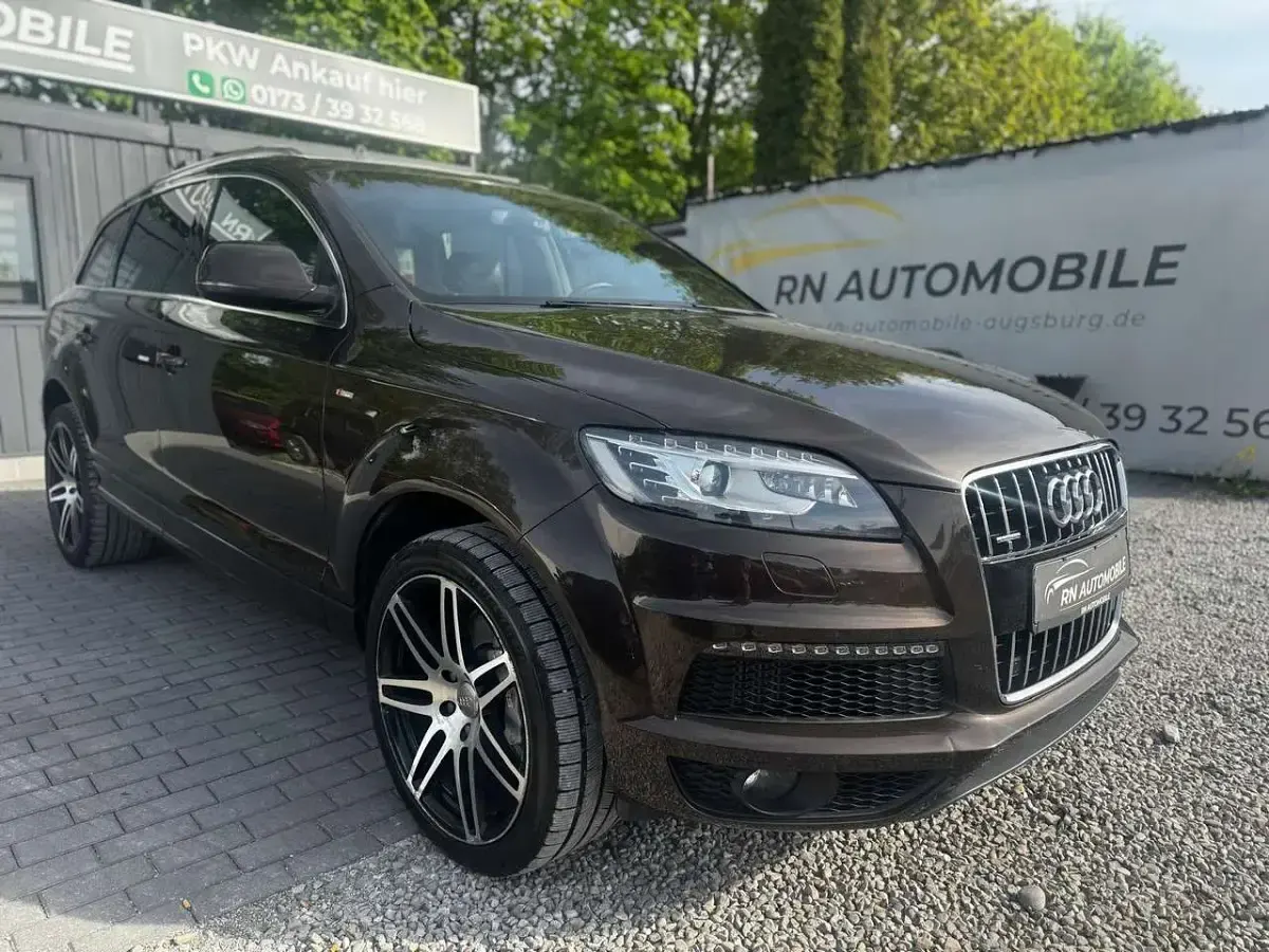 Second-hand Audi Q7 S-Line 204 CP (150 kW) 2012 Maro SUV