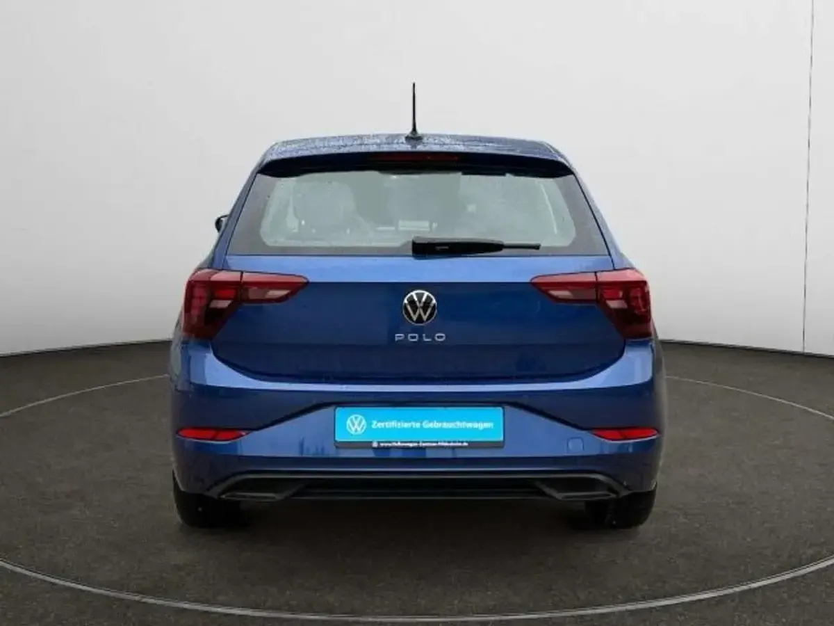 Usata VW Polo 80 CV (58 kW) 2022 Blu Utilitaria