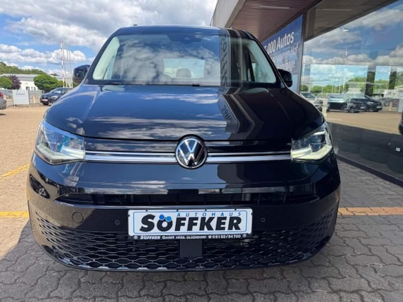 Gebraucht VW Caddy Style 122 PS (89 kW) 2021 Schwarz Van / Kleinbus
