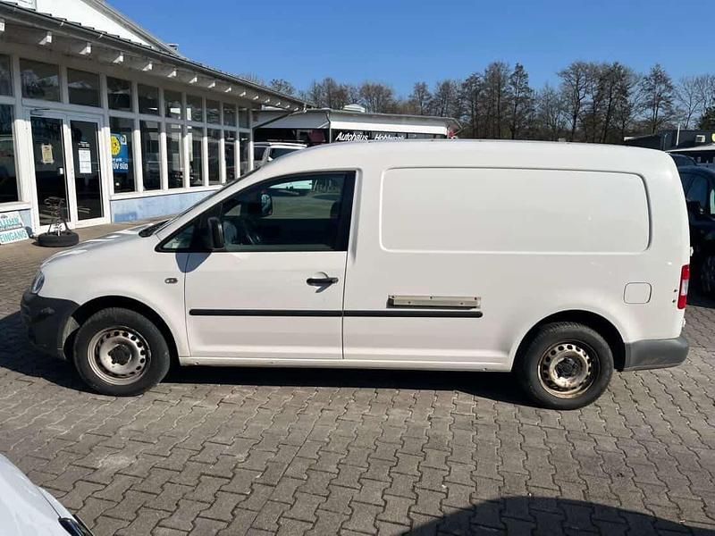 Gebraucht VW Caddy Maxi 105 PS (77 kW) 2010 Weiß Van / Kleinbus