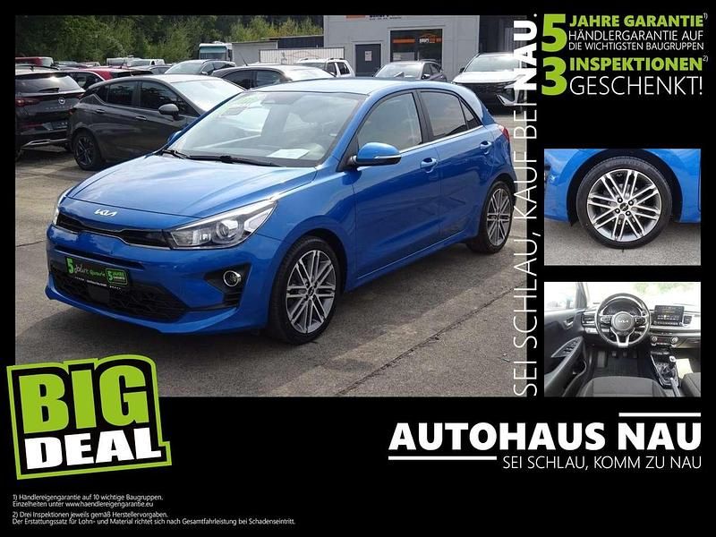 Bathysblau Gebraucht 2022 Kia Rio Spirit Kleinwagen | 12.490 € (Guter Preis) - Bild 1/4