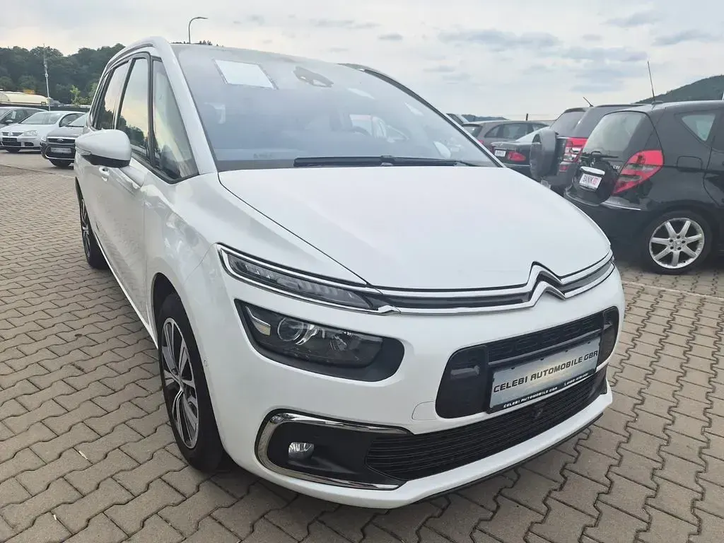 Gebraucht Citroën Grand C4 Picasso Shine 131 PS (96 kW) 2018 Weiß Van / Kleinbus