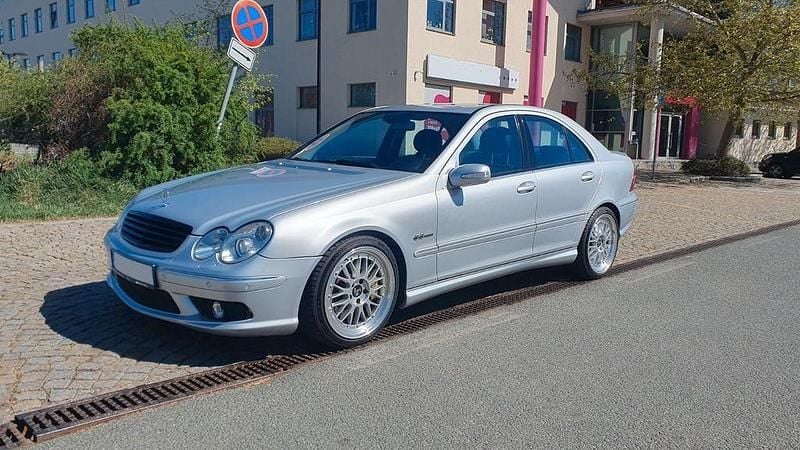 Silber Gebraucht 2005 Mercedes C55 AMG AMG Limousine | 12.000 € (Fairer Preis) - Bild 1/4