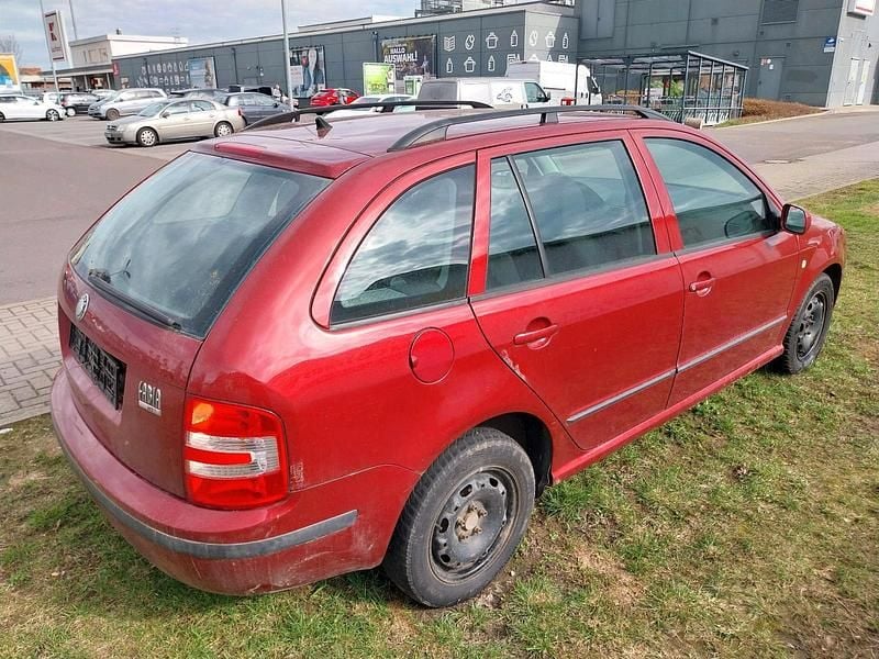 Gebraucht Skoda Fabia 64 PS (47 kW) 2007 Rot Kombi