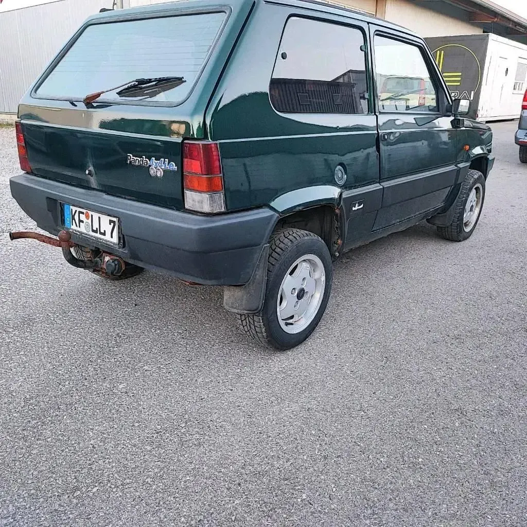 Gebraucht Fiat Panda 4x4 55 PS (40 kW) 1989 Grün Kleinwagen