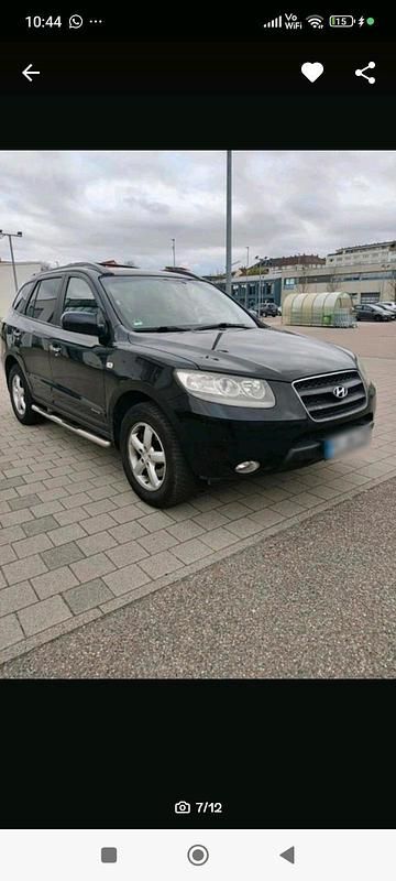Gebraucht Hyundai Santa Fe 177 PS (130 kW) 2009 Schwarz SUV