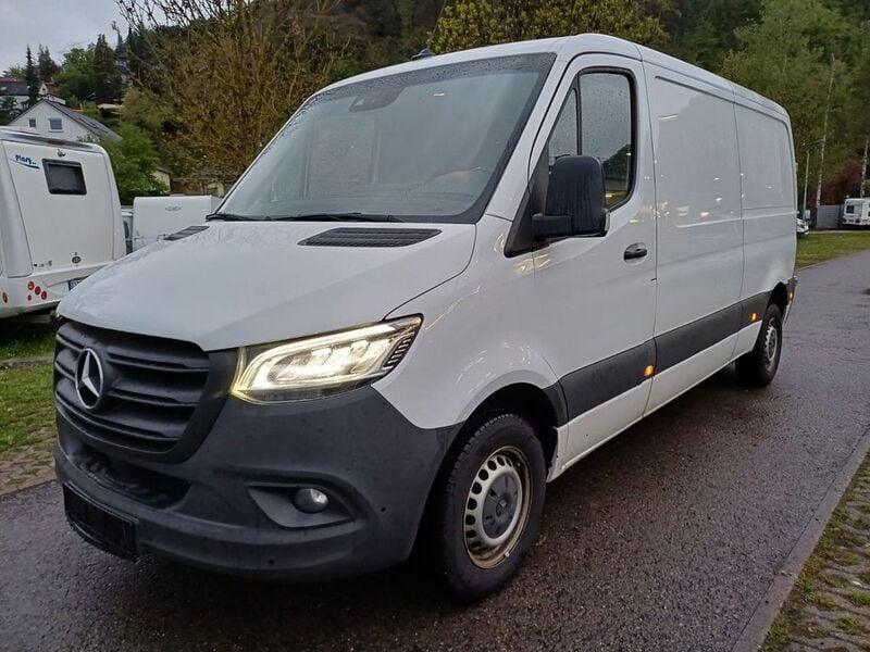 Arktikweiss Gebraucht 2020 Mercedes Sprinter Van | 17.100 € (Fairer Preis) - Bild 1/4