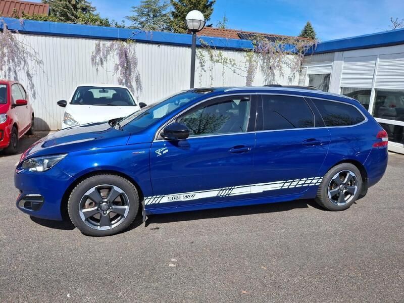Gebraucht Peugeot 308 Allure 150 PS (110 kW) 2017 Blau Kombi