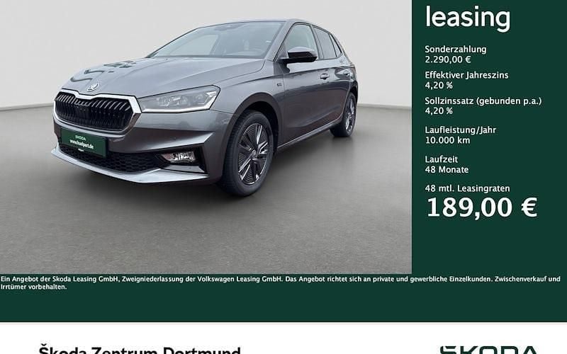 Graphitegrau metallic Neu 2025 Skoda Fabia Tour Kleinwagen | 22.290 € (Fairer Preis) - Bild 1/4