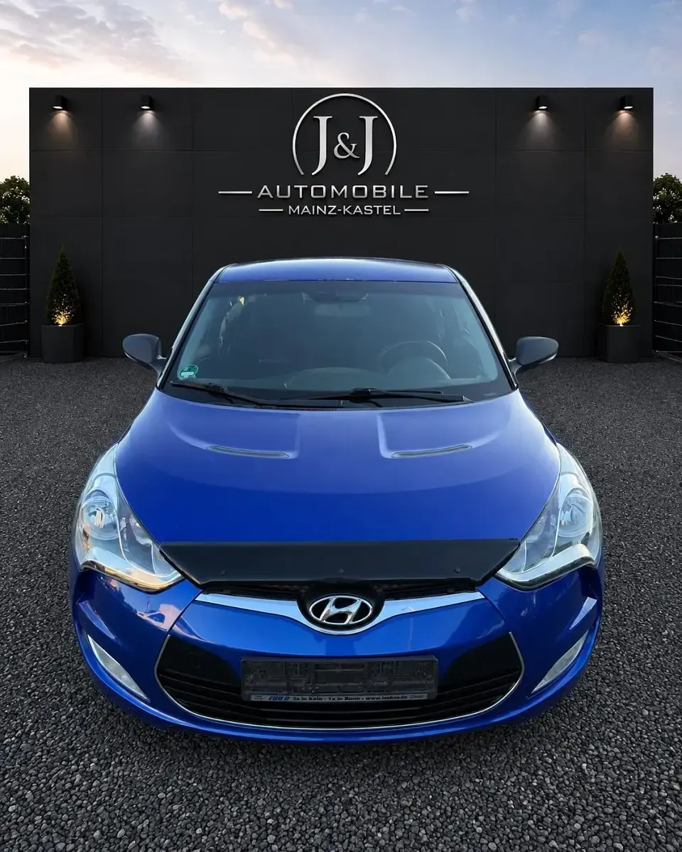 Gebraucht Hyundai Veloster 140 PS (102 kW) 2012 Blau Kleinwagen