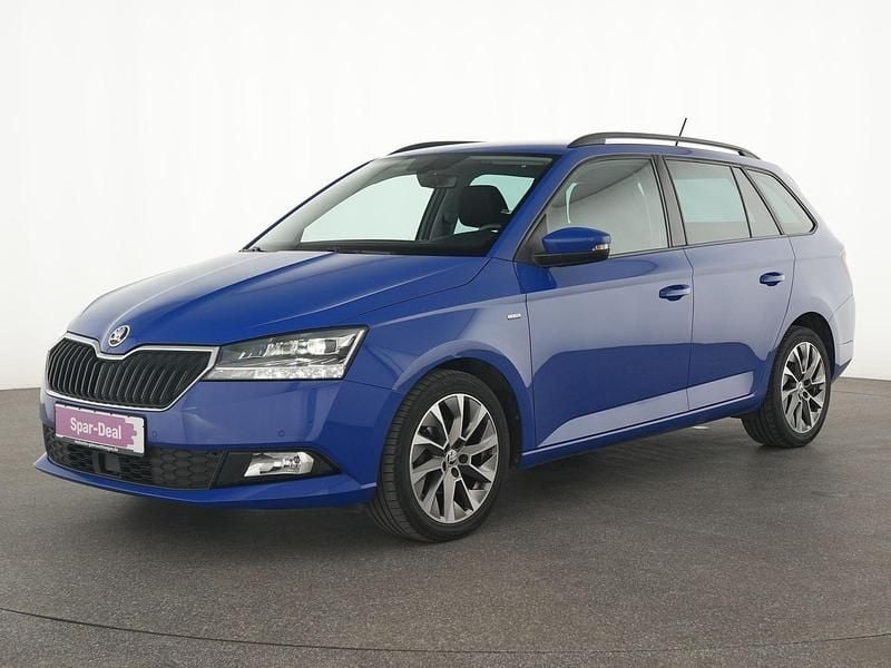 Blau Gebraucht 2021 Skoda Fabia Best of Kombi | 10.595 € (Guter Preis) - Bild 1/4
