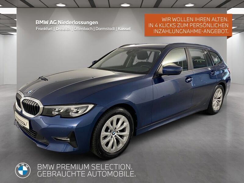 Blau Gebraucht 2022 BMW 318 Limousine | 23.860 € (Guter Preis) - Bild 1/4