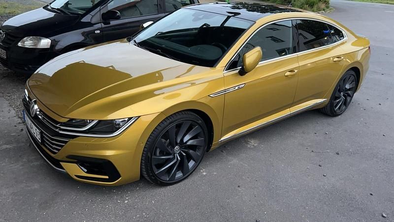 Gold Gebraucht 2020 VW Arteon R-line Coupé | 29.999 € (Superpreis) - Bild 1/4
