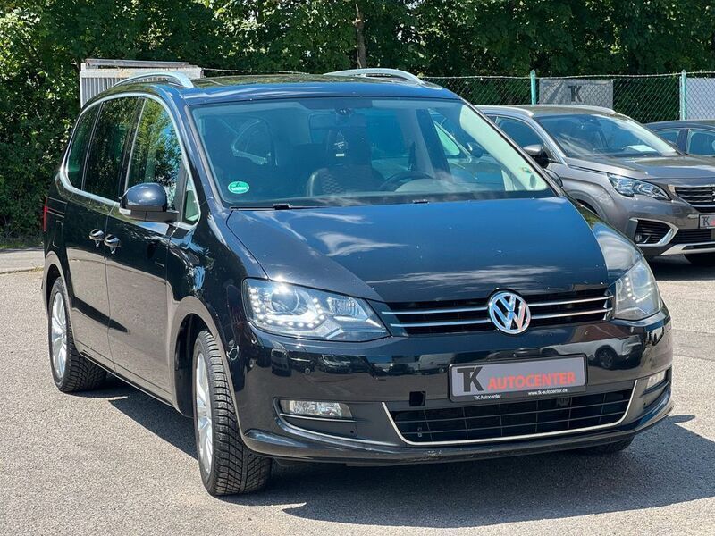 Schwarz Gebraucht 2012 VW Sharan Style Van / Kleinbus | 8.490 € (Fairer Preis) - Bild 1/4