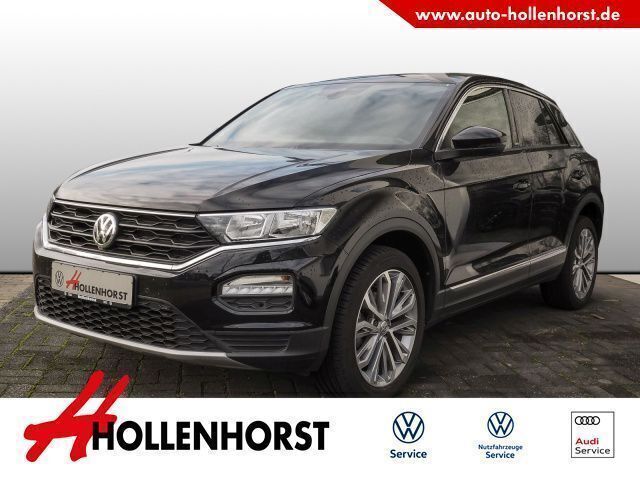 Schwarz Gebraucht 2020 VW T-Roc Style SUV | 21.390 € (Fairer Preis) - Bild 1/4