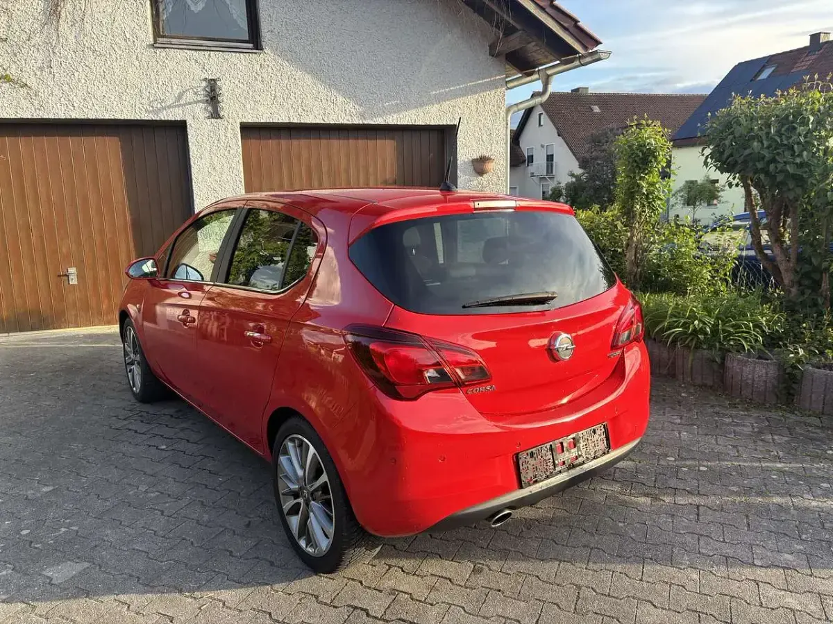 Gebraucht Opel Corsa Innovation 116 PS (85 kW) 2014 Rot Kleinwagen