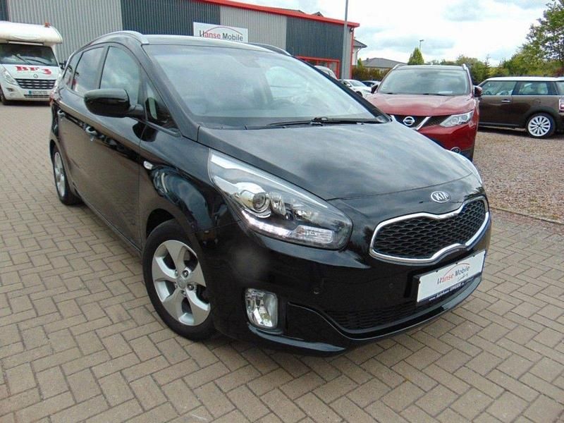 Gebraucht Kia Carens Vision 136 PS (100 kW) 2014 Schwarz Van / Kleinbus