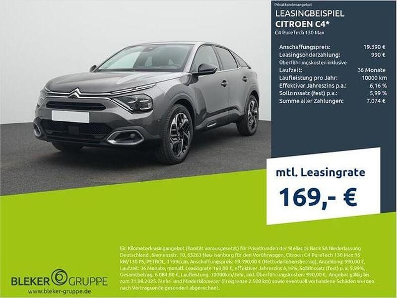 Platiniumgrau (meta Gebraucht 2024 Citroën C4 PureTech Limousine | 19.390 € (Fairer Preis) - Bild 1/1