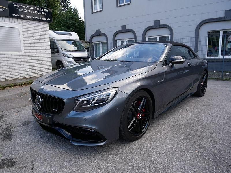 Grau Gebraucht 2016 Mercedes S63 AMG AMG Cabrio | 98.950 € (Etwas zu teuer) - Bild 1/4
