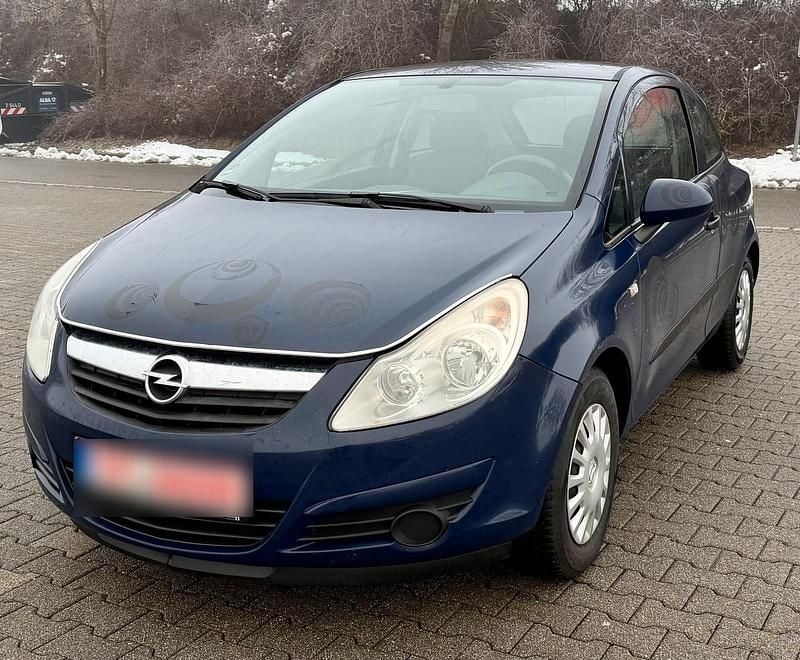Gebraucht Opel Corsa 60 PS (44 kW) 2008 Blau Kleinwagen