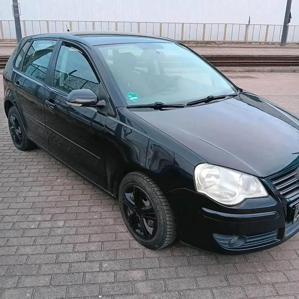 Gebraucht VW Polo 80 PS (58 kW) 2008 Schwarz Kleinwagen