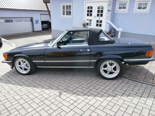Gebraucht Mercedes 560 222 PS (163 kW) 1986 Schwarz Cabrio