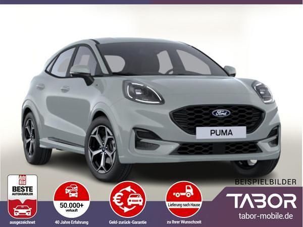 Grau (cactus grey) Neu 2025 Ford Puma ST-Line SUV | 24.567 € (Superpreis) - Bild 1/4