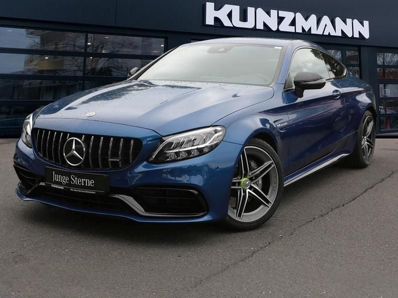 Spektralblau metallic Gebraucht 2022 Mercedes C63 AMG AMG Coupé | 64.286 € (Superpreis) - Bild 1/4