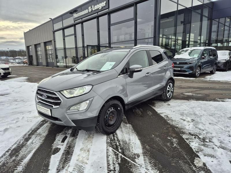 Gebraucht Ford Ecosport Titanium 125 PS (91 kW) 2020 Silber / solarsilber (metallic) SUV