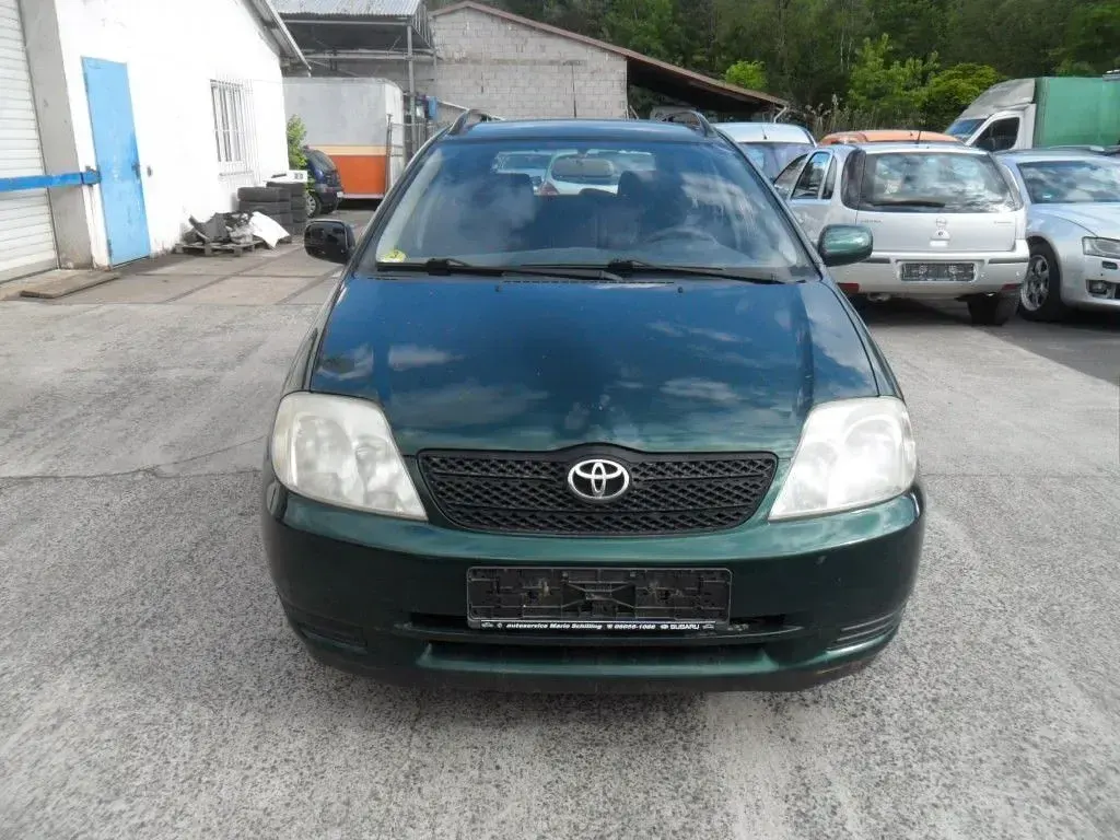 Gebraucht Toyota Corolla 90 PS (66 kW) 2002 Grün Limousine