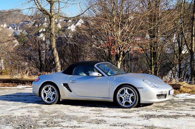Gebraucht Porsche Boxster 239 PS (175 kW) 2005 Silber Cabrio