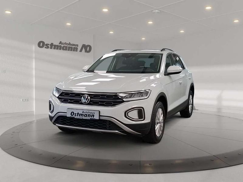 Pure white Gebraucht 2024 VW T-Roc Life SUV | 22.710 € (Fairer Preis) - Bild 1/4