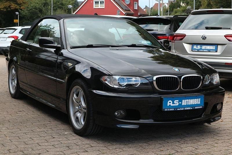Schwarz Gebraucht 2004 BMW 318 Cabriolet Cabrio | 7.900 € (Fairer Preis) - Bild 1/4