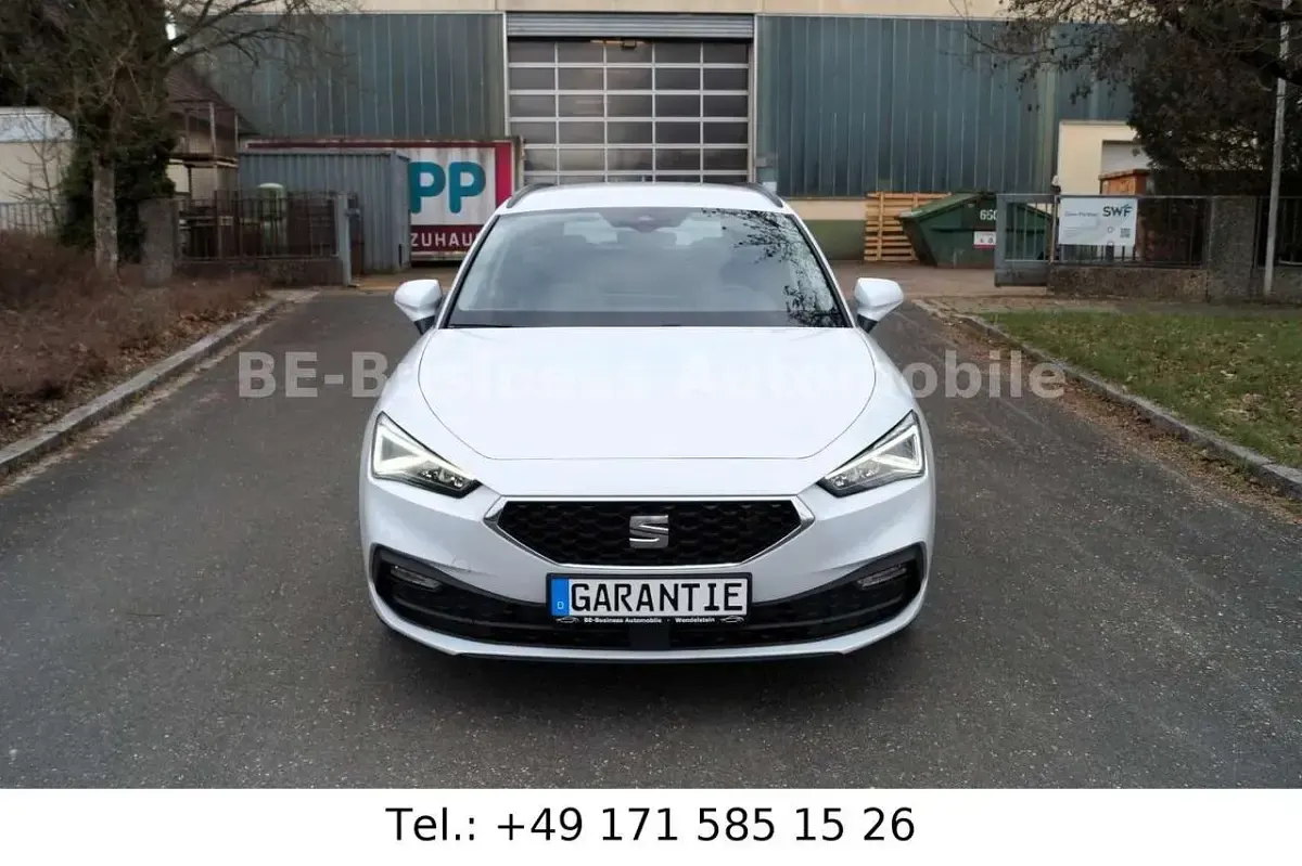 Gebraucht Seat Leon Style 150 PS (110 kW) 2023 Weiß Kombi