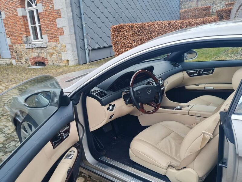 Silber Gebraucht 2007 Mercedes CL500 Coupé | 13.900 € (Superpreis) - Bild 1/4