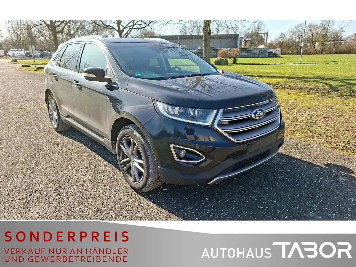 Gebraucht Ford Edge Titanium 209 PS (153 kW) 2017 Shadow black SUV