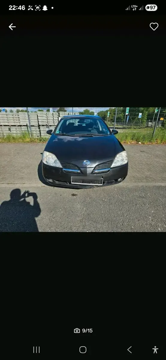 Gebraucht Nissan Primera 140 PS (102 kW) 2004 Schwarz Limousine